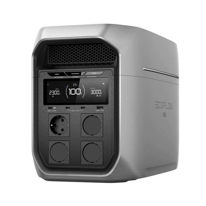 Chargez l'image dans la visionneuse de la galerie, EcoFlow DELTA 3 Max Plus Powerstation 2048 Wh version UE