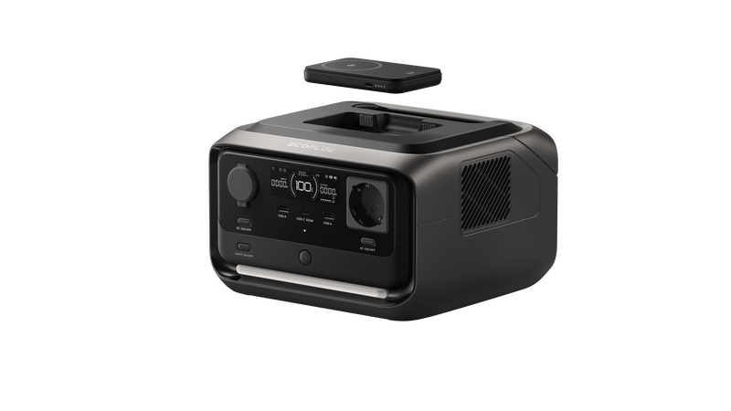 Laden Sie das Bild in Galerie - Viewer, EcoFlow RIVER 3 Plus Wireless 286 Wh, mit Rapid 5k Powerbank, EU Version
