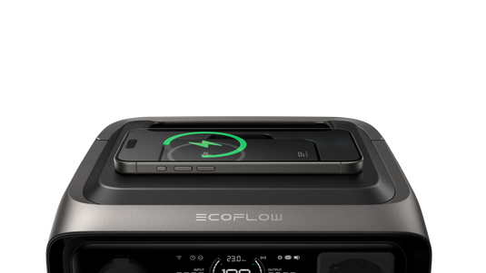EcoFlow RIVER 3 Plus Max Wireless Powerstation 858 Wh, mit Rapid 5k Powerbank, EU Version