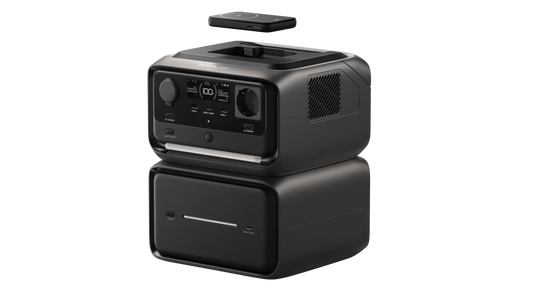 EcoFlow RIVER 3 Plus Max Wireless Powerstation 858 Wh, mit Rapid 5k Powerbank, EU Version
