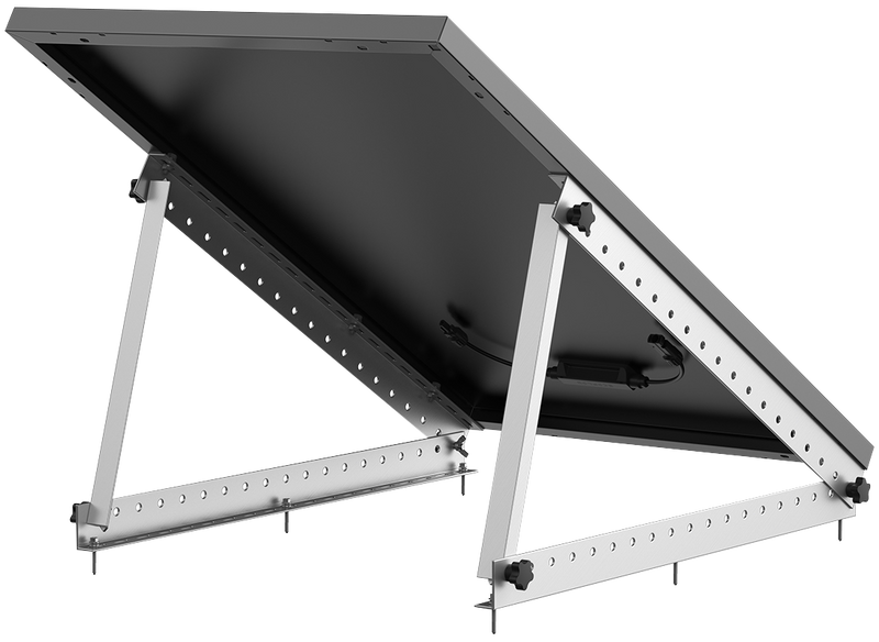 Laden Sie das Bild in Galerie - Viewer, EcoFlow Kipphalterung 28'' für EF Solarpanel 100 W (starr)
