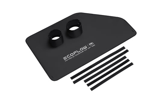 EcoFlow WAVE Car-Vent-Seal | magnetische Kfz-Fensterdurchführung für Zu- und Abluftrohre (alle WAVE Modelle)