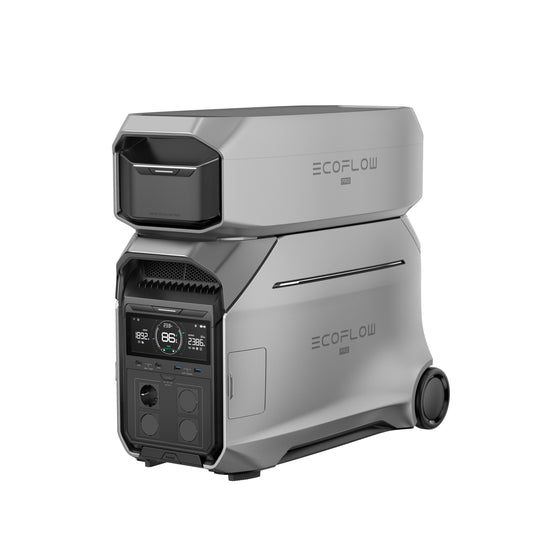EcoFlow DELTA Pro 3 Powerstation und Zusatzbatterie SET EU-Version | 8 kWh Kapazität