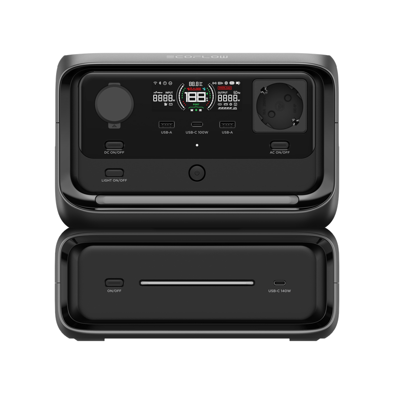 Laden Sie das Bild in Galerie - Viewer, EcoFlow RIVER 3 Max Powerstation 572 Wh EU-Version | USV (10ms)
