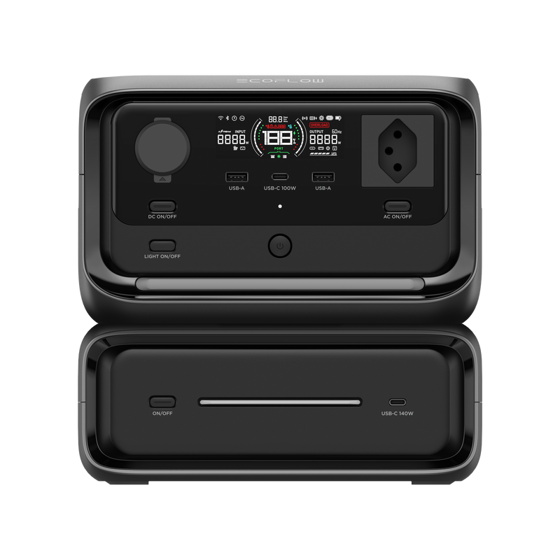 Laden Sie das Bild in Galerie - Viewer, EcoFlow RIVER 3 Max Powerstation 572 Wh CH-Version | USV (10ms)
