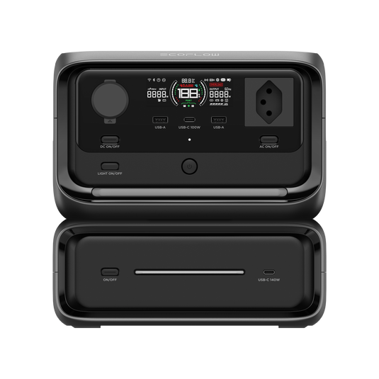 EcoFlow RIVER 3 Max Powerstation 572 Wh CH-Version | USV (10ms)