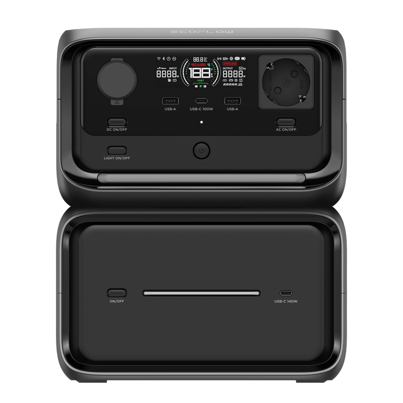 Laden Sie das Bild in Galerie - Viewer, EcoFlow RIVER 3 Plus Max Powerstation 858 Wh EU-Version | USV (10ms)
