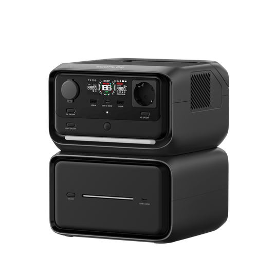 EcoFlow RIVER 3 Plus Max Powerstation 858 Wh EU-Version | USV (10ms)