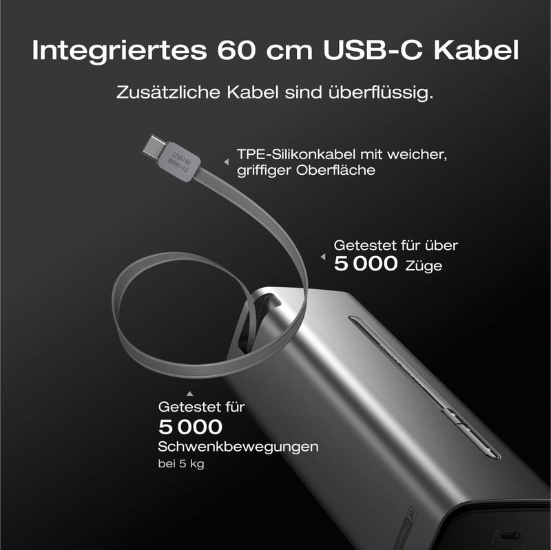 Laden Sie das Bild in Galerie - Viewer, EcoFlow RAPID Pro Powerbank 27'650 mAh | 320 W laden, bis zu 300 W entladen | + ausziehbares 140 W USB-C Kabel
