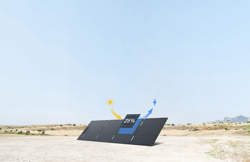 Laden Sie das Bild in Galerie - Viewer, EcoFlow Solarpanel 60 Watt faltbar mit Tasche und USB-C Anschluss
