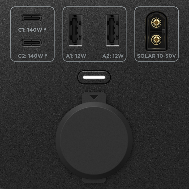 Laden Sie das Bild in Galerie - Viewer, EcoFlow TRAIL 300 DC Tragbare Powerstation (288 Wh)
