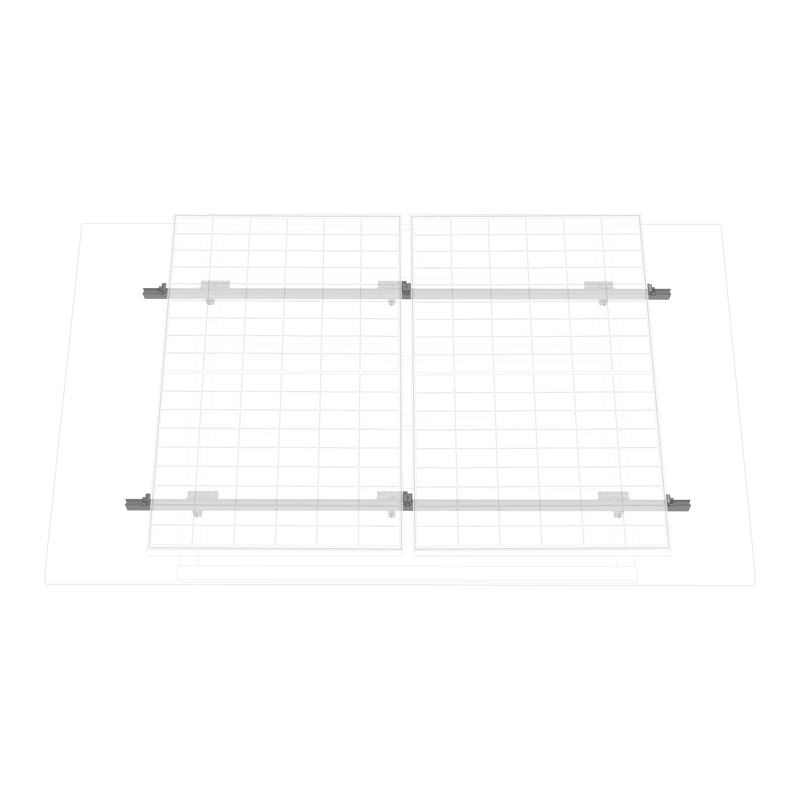 Laden Sie das Bild in Galerie - Viewer, EcoFlow Solarhalterung für Schrägdachkonstruktionen
