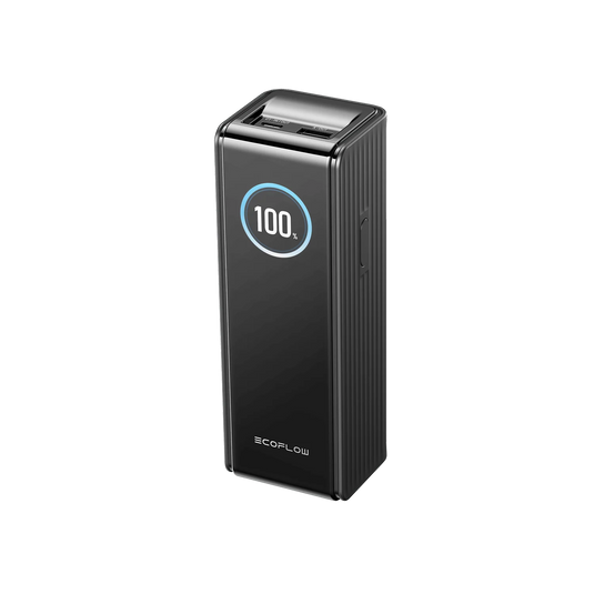 EcoFlow RAPID Powerbank 25'000 mAh schwarz | 140 W laden, bis zu 170 W entladen | USB-C und USB-A