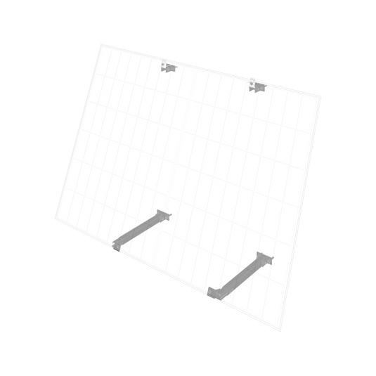 Support mural réglable EcoFlow pour panneaux solaires