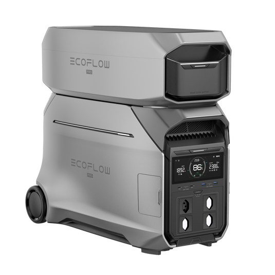 Centrale EcoFlow DELTA Pro 3 et batterie supplémentaire version SET CH