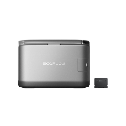 EcoFlow GLACIER Classic 55 Liter | Tragbare Kompressor Kühlbox | Set mit Akku