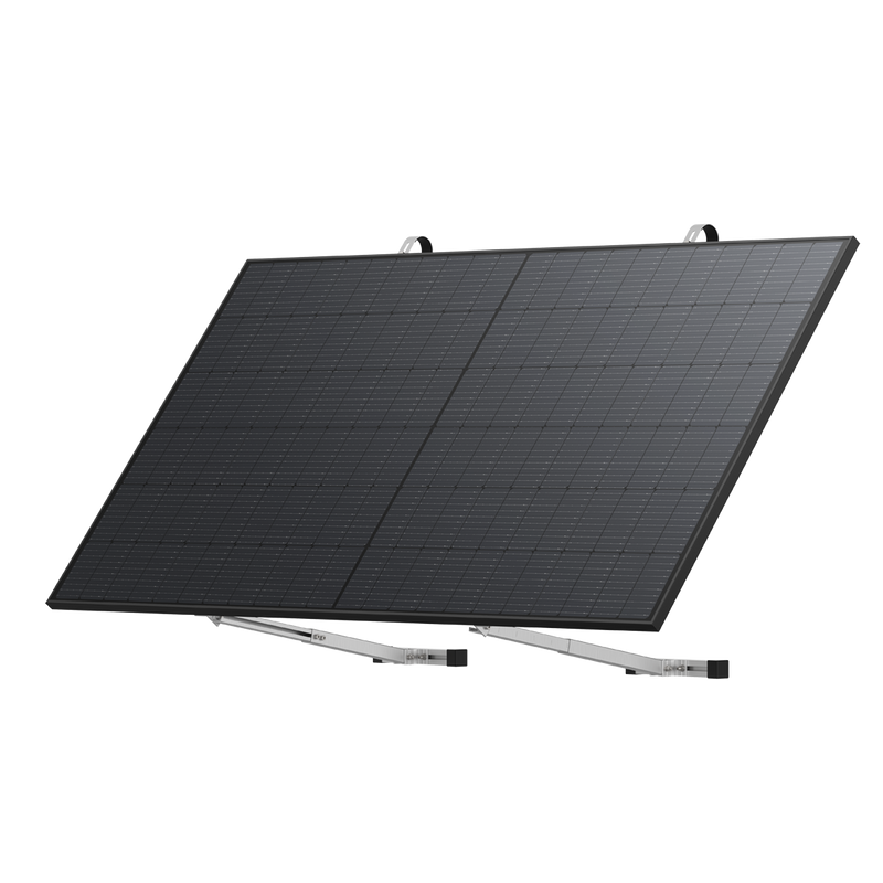 Laden Sie das Bild in Galerie - Viewer, EcoFlow Solarhalterung für Gitterbalkongeländer
