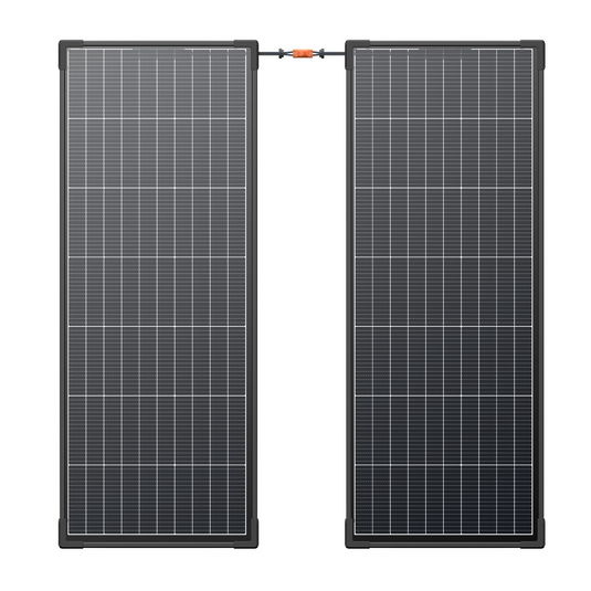 Panneau solaire monocristallin EcoFlow 130 watts rigide (lot de 2)